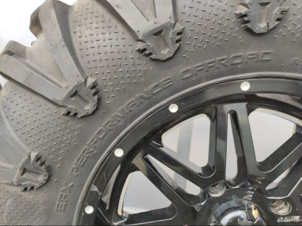 Колеса MSA R16x7.0 шины motoclaw 32x10-16R 4шт бу  